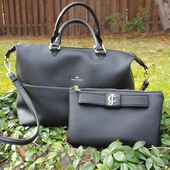 Juicy Couture Handbags - Juicy Couture black Peek A Bow handbag